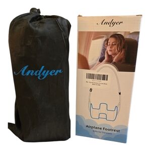 Andyer Airplane Footrest Portable Foot Rest for Travel New